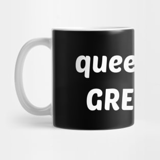 Queer as in... Grey Ace - Black Rectangle Mug